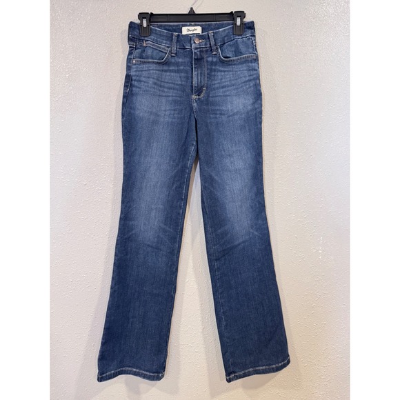 Wrangler Bespoke Boot Cut Jeans Women's Dark Wash Denim Classic Women's 28/32 6 - Picture 1 of 5
